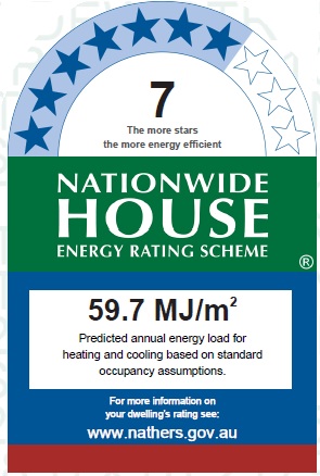 NatHERS 7 Star Energy Rating